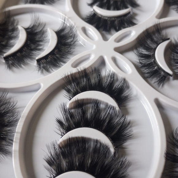 New 10 Pair Pure Mink Thick Sexy Eyelashes - Picture 5 of 5